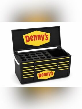 Denny’s Mini Toolbox Pen And Trinket Holder Desk Top Organizer